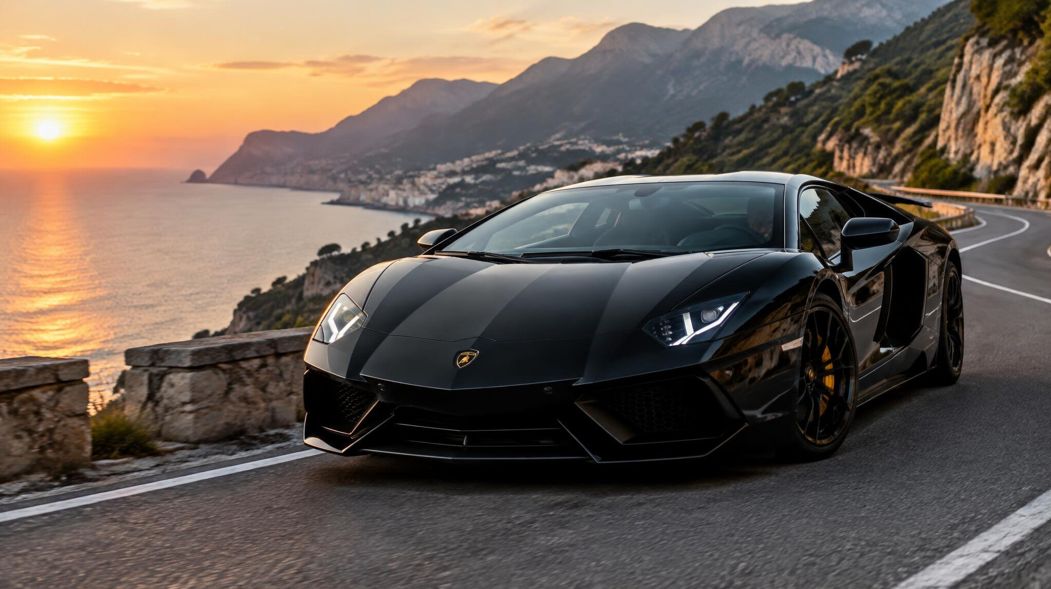 luxury sports car exterior