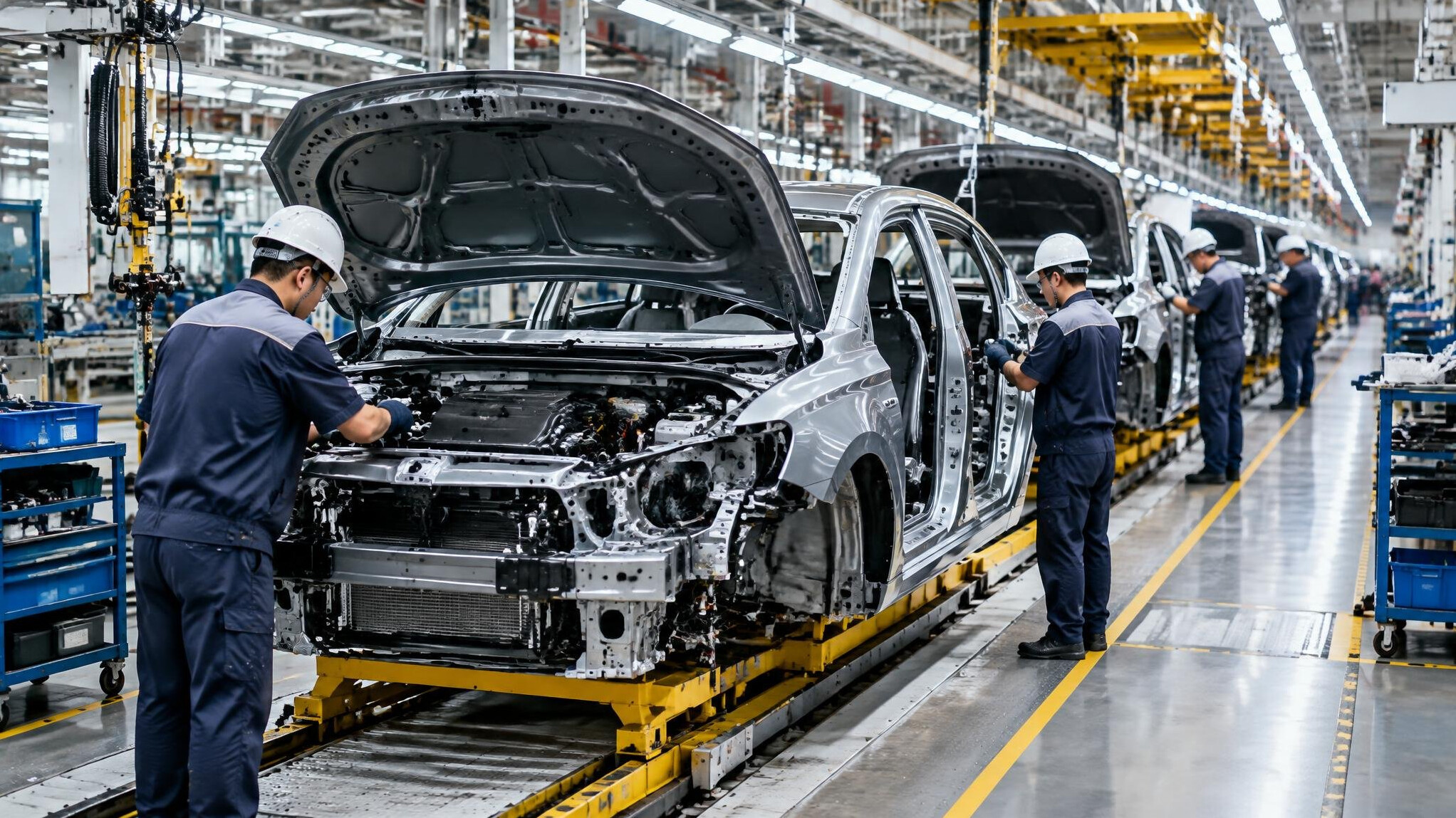 car factory production line