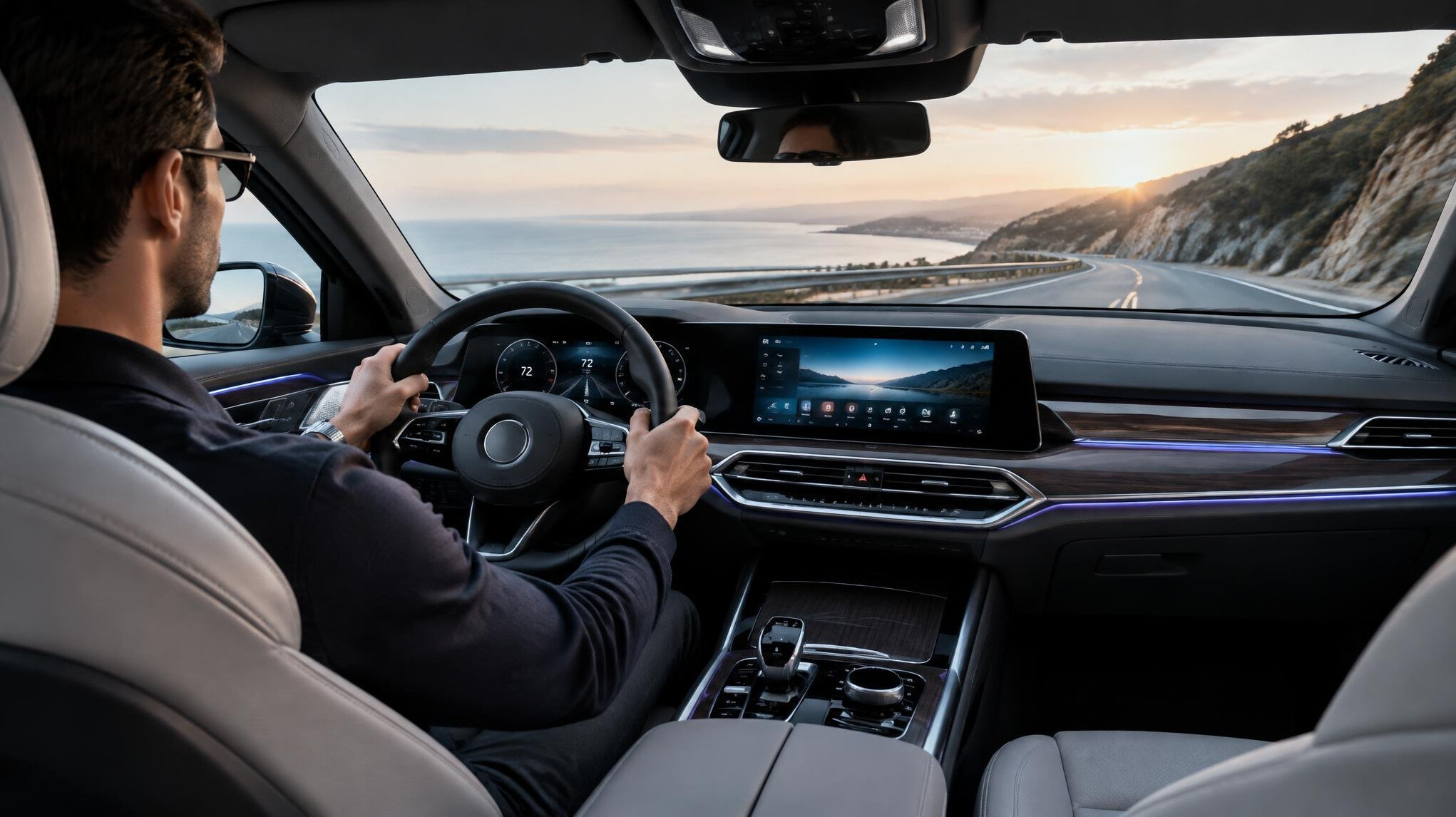 car interior modern design